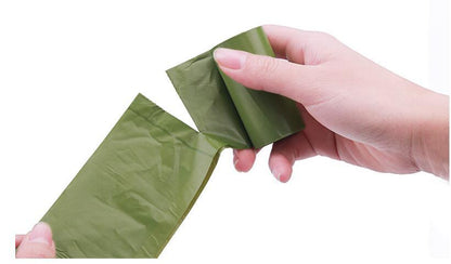 Eco-friendly trash bag rolls