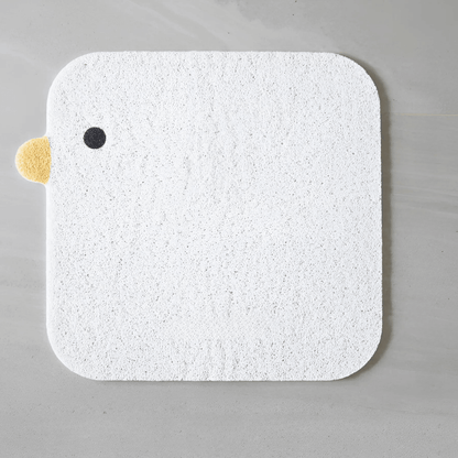 Chick shaped litter mat