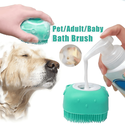 Soft shower brush