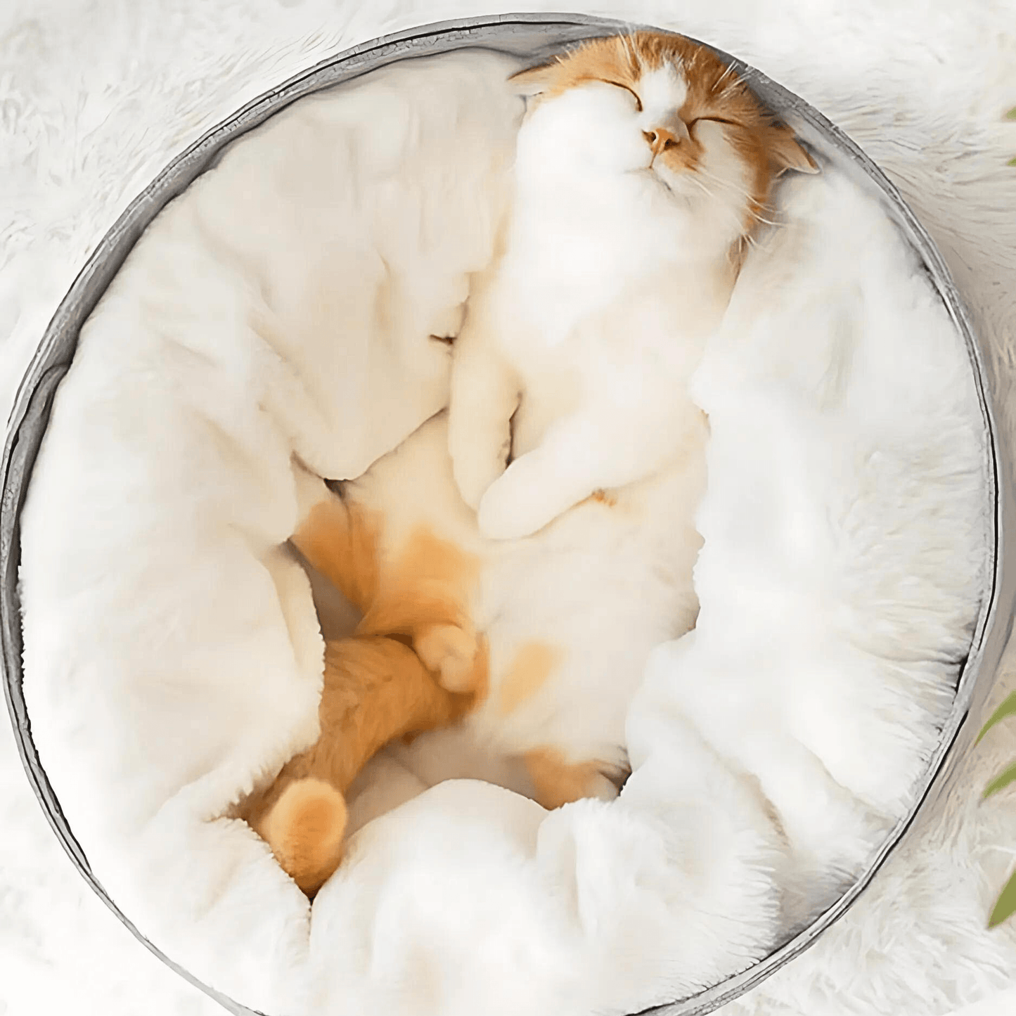 Sleeping cat nest