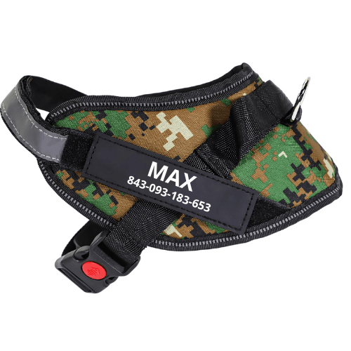 Personalised dog harness